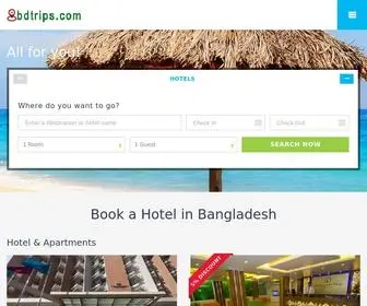 BDtrips.com(Hotel Booking in Bangladesh) Screenshot