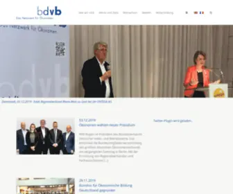 BDVB.de(Das Netzwerk für Ökonomen) Screenshot