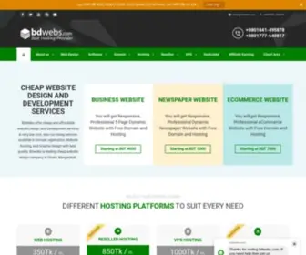 Bdwebs.com(Cheap Hosting Bangladesh) Screenshot