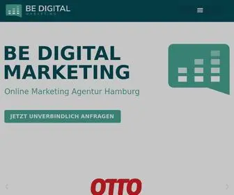 BE-Digital-Marketing.com(Online Marketing Agentur BE) Screenshot