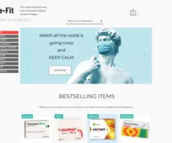 BE-F.com(Online Russian Pharmacy) Screenshot