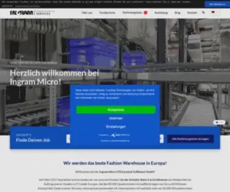 BE-Ingrammicro.de(BE Ingrammicro) Screenshot