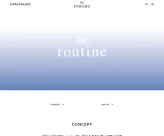 BE-Routine.jp(ファイブディメンション公式サイト │ U.HEALTH＆BEAUTY ONLINE) Screenshot