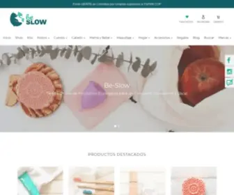 BE-Slow.com(Tienda de Productos Naturales y Ecológicos) Screenshot