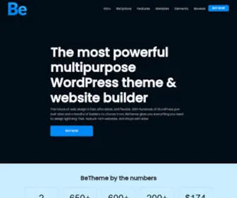BE-Theme.com(The most powerful multipurpose WordPress theme & website builder) Screenshot