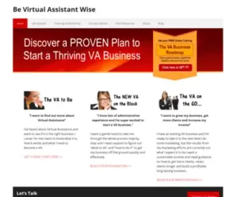 BE-Virtual-Assistant-Wise.com(Be Virtual Assistant Wise) Screenshot