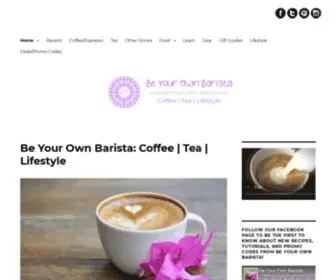 BE-Your-OWN-Barista.com(Be Your Own Barista) Screenshot