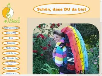 Bea-Musik.de(Liedermacherin Bea) Screenshot