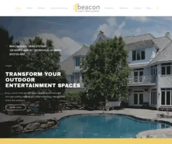 Beaconaudiovideosystems.com(Experienced smart home automation installer in Dayton) Screenshot