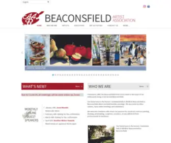 Beaconsfieldart.com(The Beaconsfield Artists' Association) Screenshot