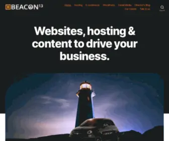 Beaconlive.com(Webinar provider) Screenshot