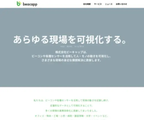 Beacapp.co.jp(ビーキャップ) Screenshot