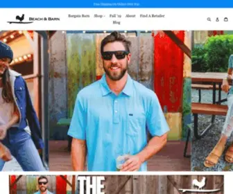 Beachandbarn.com(Beach & Barn) Screenshot