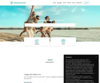 Beacharound.com(Prenota il tuo ombrellone in spiaggia o lido) Screenshot