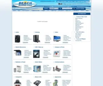 Beachaudio.com(Beach Audio) Screenshot