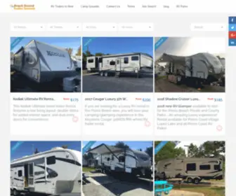 Beachboundtrailers.com(PCV) Screenshot