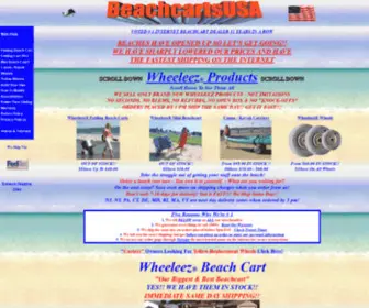 Beachcartsusa.com(Wheeleez) Screenshot