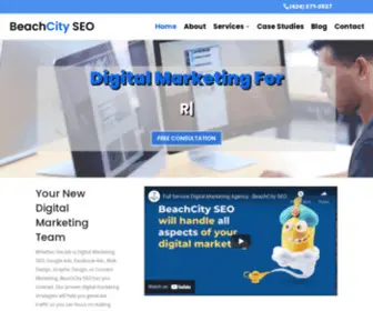 Beachcityseo.com(Full Service Digital Marketing Agency) Screenshot