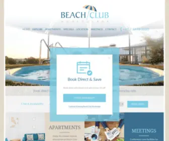 Beachclub.com.au(Beach Club Mooloolaba) Screenshot