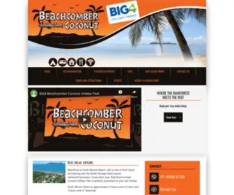 Beachcombercoconut.com.au(Beachcomber Coconut Holiday Park) Screenshot