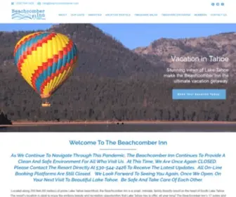 Beachcombertahoe.com(Beachcomber Inn Tahoe) Screenshot