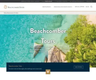 Beachcombertours.uk(The best beach holidays from the Mauritius holiday experts) Screenshot