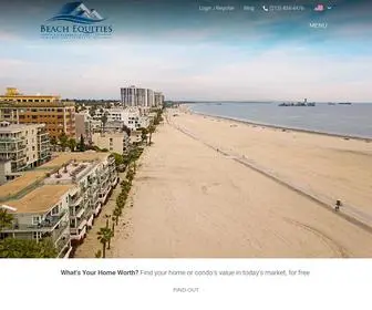 Beachequities.com(Southern California Real Estate) Screenshot