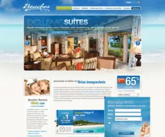 Beachesresorts.com.br(Beachesresorts) Screenshot