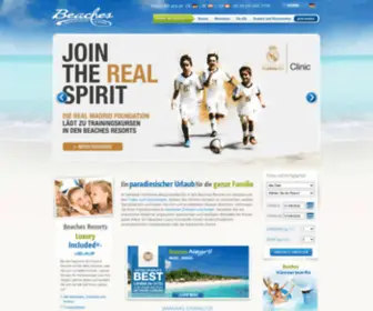 Beachesresorts.de(Beachesresorts) Screenshot