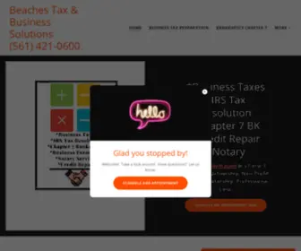 Beachestaxes.com(Mobile Notary Services) Screenshot