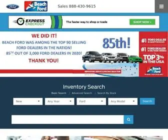 Beachford.com(Beach Ford Inc) Screenshot