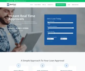 Beachfrontcredit.com(Easy Unsecured Personal Loans) Screenshot