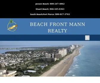 Beachfrontrealty.net(Beach Front Mann Realty) Screenshot
