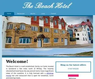 Beachhoteluk.co.uk(The Beach Hotel) Screenshot