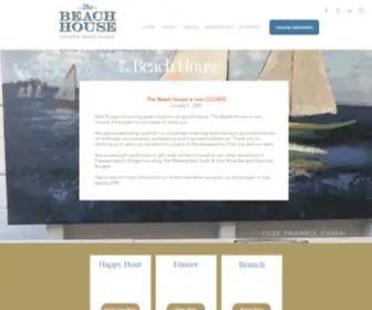 Beachhouseatpleasantbeach.com(The Beach House Bar & Grill) Screenshot