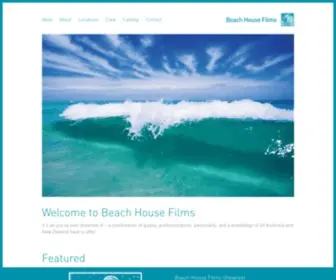 Beachhousefilms.com.au(Beach House Films) Screenshot