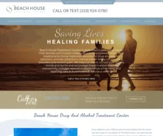 Beachhousetreatment.com(Drug and Alcohol Rehab & Addiction Center) Screenshot