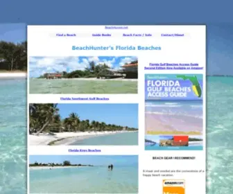 Beachhunter.net(Find the Best Florida Beaches on) Screenshot