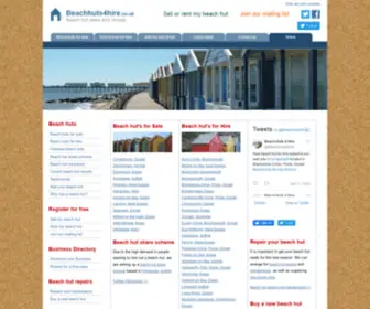 Beachhuts4Hire.co.uk(Beach huts for Sale) Screenshot