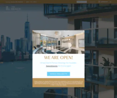 BeachJC.com(Waterfront Apartments in Jersey City) Screenshot