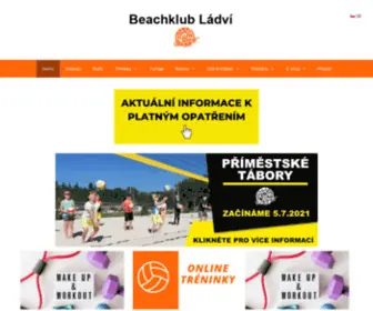 Beachklubladvi.cz(Ládví) Screenshot