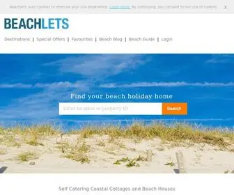 Beachlets.co.uk(Beach Cottages) Screenshot