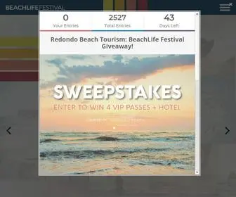 Beachlifefestival.com(BeachLife Festival) Screenshot