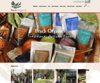 Beachorganics.com.au(Certified Organic) Screenshot