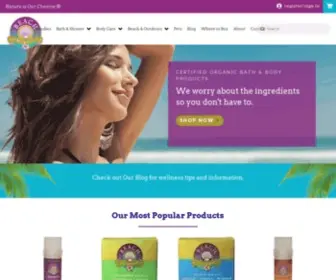 Beachorganicsskincare.com(Beach Organics) Screenshot