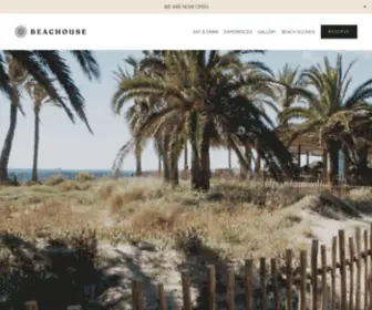 Beachouseibiza.com(Beachouse Ibiza) Screenshot