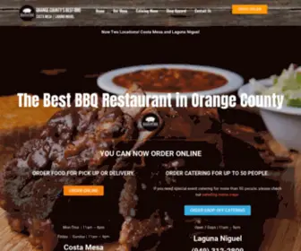 Beachpitbbq.com(Best BBQ in Orange County) Screenshot