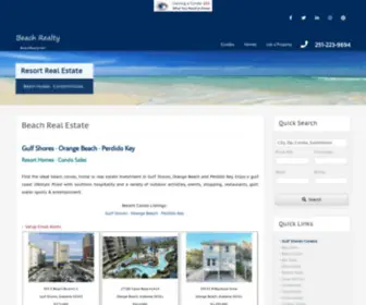 Beachrealty.net(Beachrealty) Screenshot