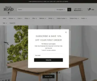 Beachroadliving.com.au(Online Home Goods & Homewares Store) Screenshot