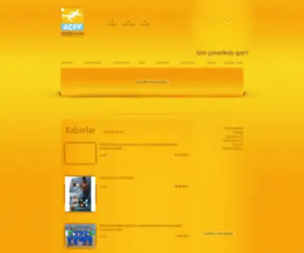 Beachsoccer.az(Beach Soccer Federation) Screenshot